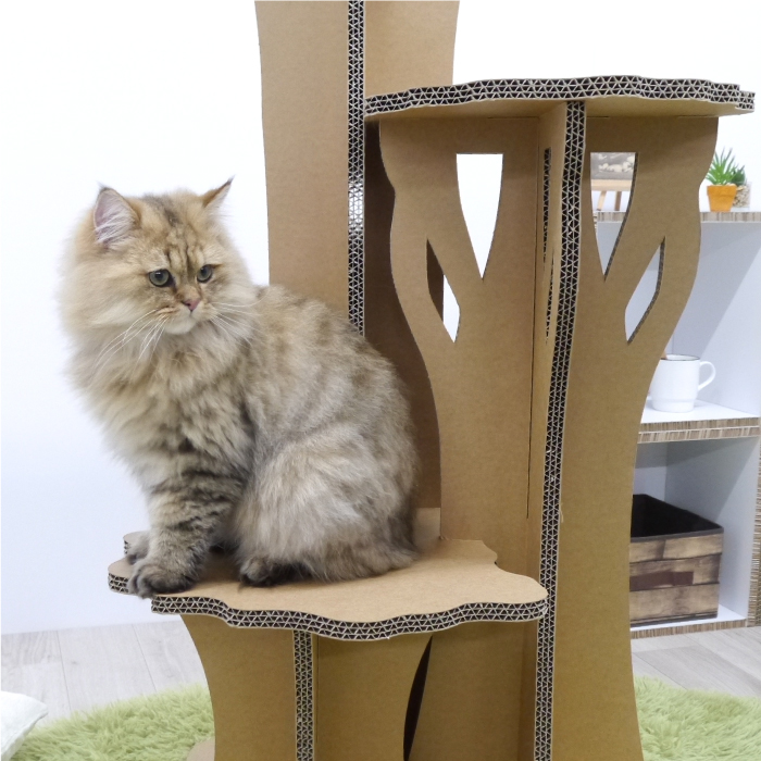 ツリーステップ キャットタワー 猫 ペット キャット