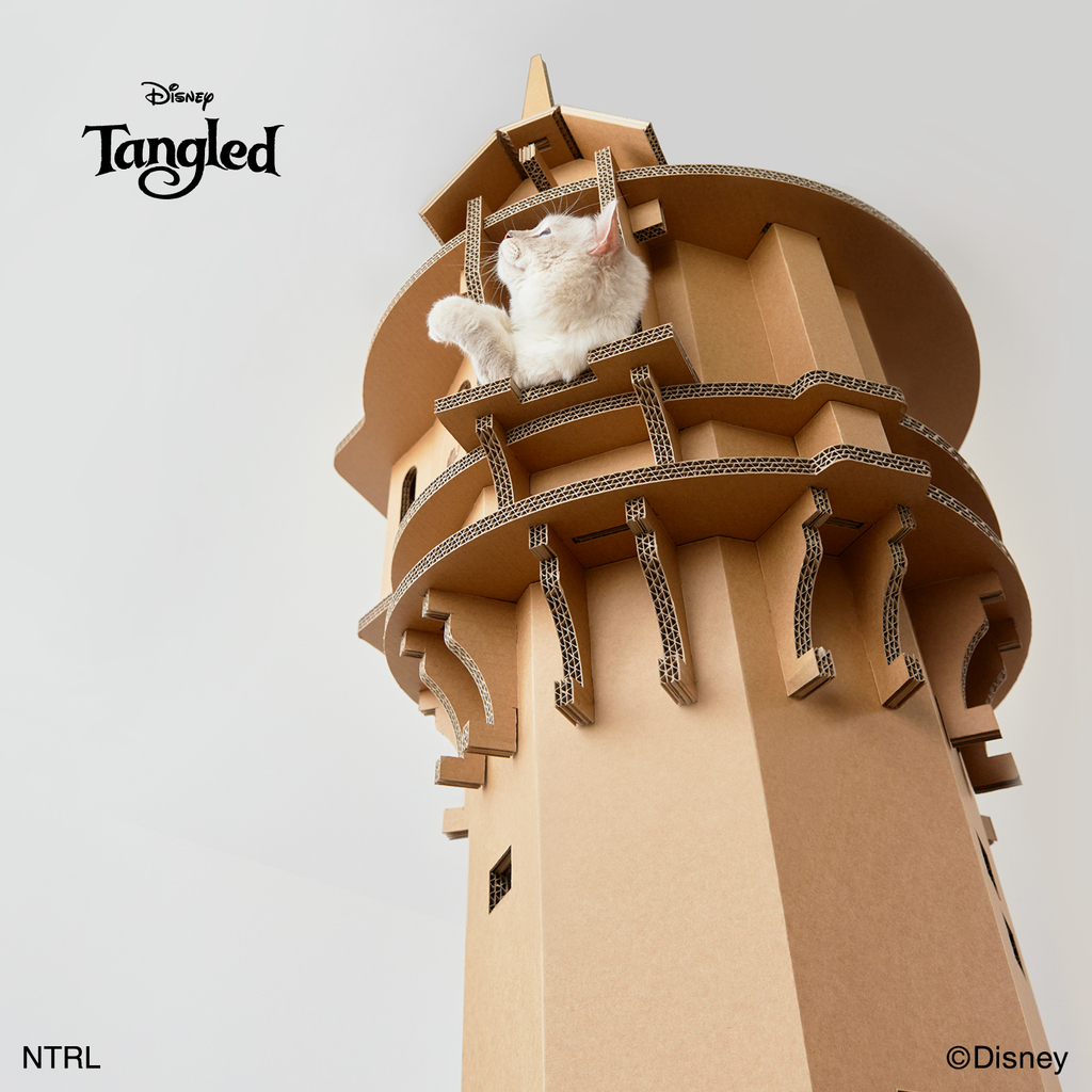 据え置き キャットタワー ディズニー シリーズ / 塔の上の ラプンツェル 猫